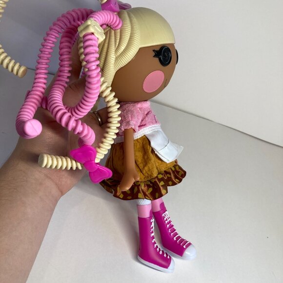 Lalaloopsy Full Size Doll Scoops Waffle Cone Silly Bendable Hair 12" 2010 MGA - Picture 16 of 16